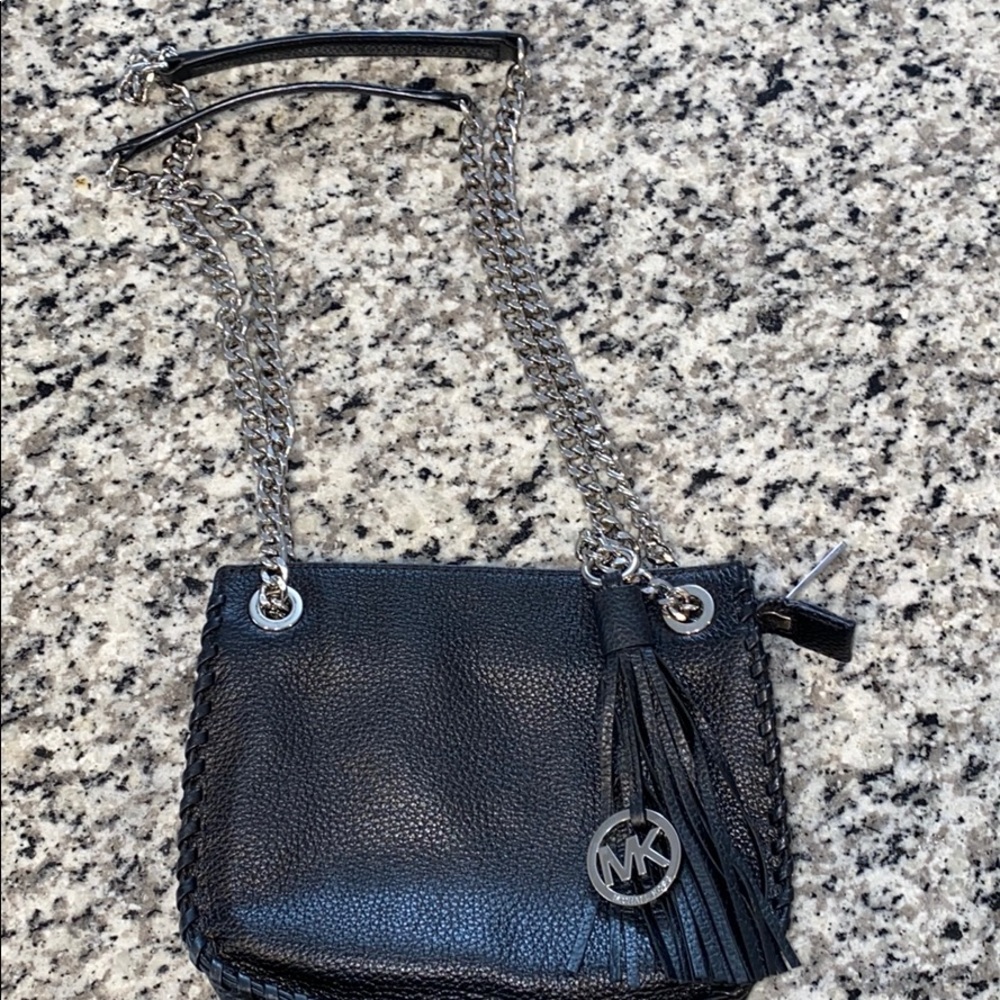 Michael Kors Small Chelase Purse Black